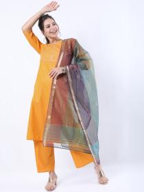 Ethnic Set  Yellow